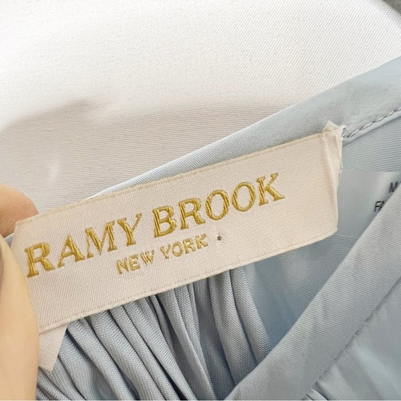 Ramy Brook Blue Paris Sleeveless Dress Size Small - Picture 6 of 8